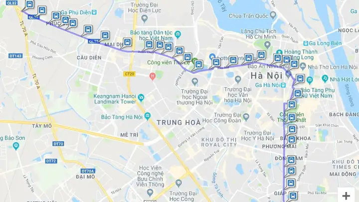 Bản Đồ Các Tuyến Xe Buýt Hà Nội 2026: Lộ Trình, Lịch Trình Và Giá Vé Chi Tiết