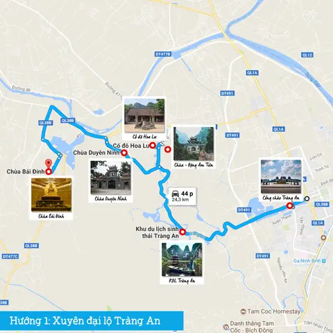 Bản Đồ Du Lịch Ninh Bình 2026: Hướng Dẫn Chi Tiết Các Tuyến Tham Quan, Điểm Đến Và Mẹo Du Lịch