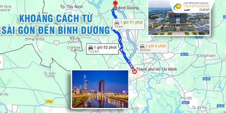 Khoảng Cách Bến Cát Tới Tp.hcm: Km, Thời Gian Di Chuyển & Các Tuyến Đường Tốt Nhất