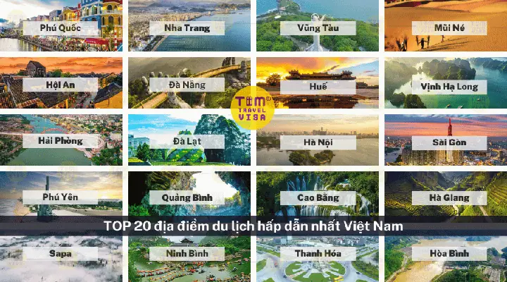 Các Điểm Du Lịch Nên Đi: Top Địa Điểm Nổi Bật Khắp Việt Nam Cho Mọi Chuyến Đi