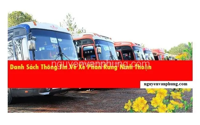 Danh Sách Các Nhà Xe Đi Phan Rang: Giá Vé, Lịch Trình, Đánh Giá & Mẹo Chọn Xe