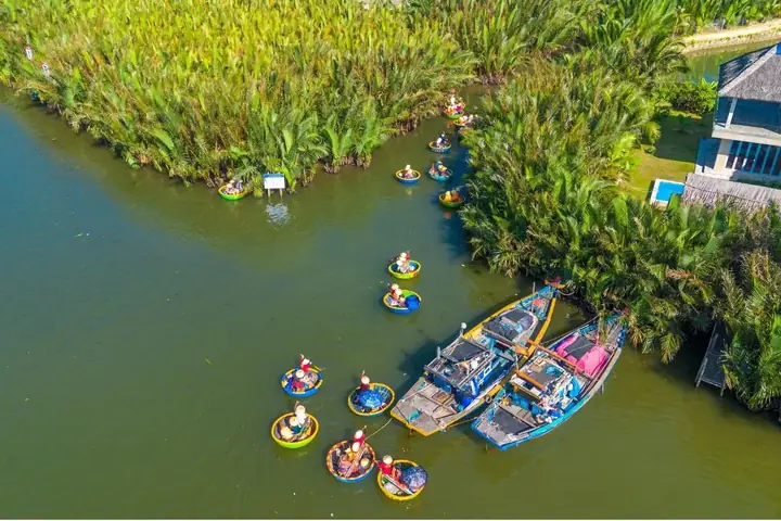 Hướng Dẫn Chi Tiết Trải Nghiệm Chèo Thuyền Thúng Ở Rừng Dừa Bảy Mẫu, Hội An