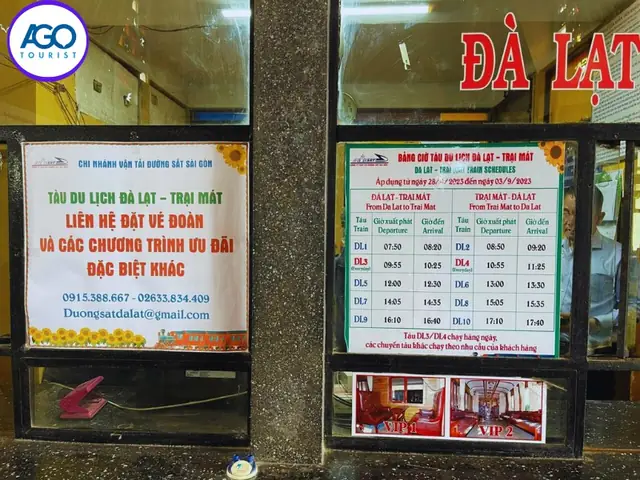 Giờ Tàu, Giá Vé Và Cách Mua Vé Ga Đà Lạt → Trại Mát (hướng Dẫn Chi Tiết Cho Du Khách)