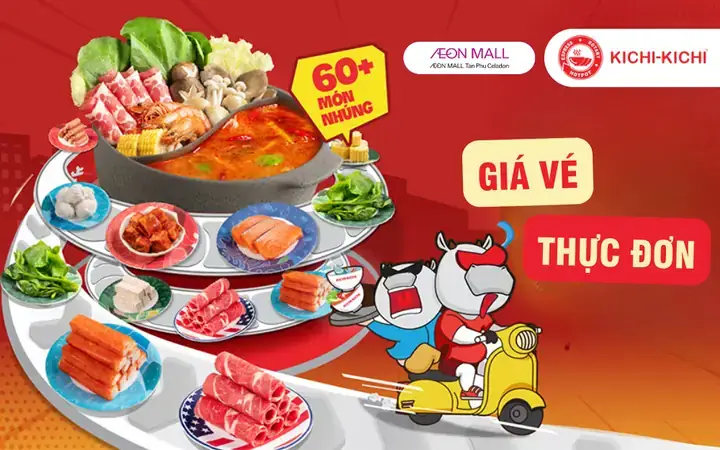 Bảng Giá Vé Buffet Lẩu Kichi Kichi 2026: Giá Người Lớn, Trẻ Em Và Các Combo Ưu Đãi