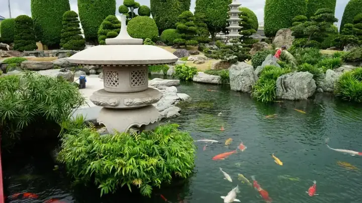 Hướng Dẫn Chi Tiết Tham Quan Công Viên Cá Koi Rin Rin Park – Địa Chỉ, Giờ Mở Cửa, Giá Vé Và Mẹo Chụp Ảnh