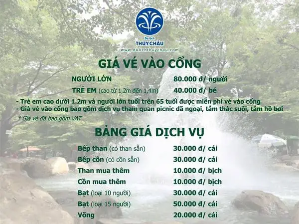 Khám Phá Khu Du Lịch Thủy Châu: Những Điểm Ăn Chơi, Hoạt Động Và Giá Vé Chi Tiết