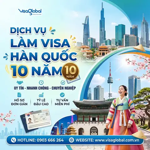 Kinh Nghiệm Làm Visa Hàn Quốc Tự Túc: Hướng Dẫn Chi Tiết Từ A‑z Cho Du Khách Việt