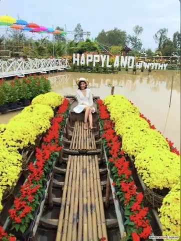 Khám Phá Happy Land Hùng Thy – Làng Hoa Sa Đéc: Địa Chỉ, Giờ Mở Cửa, Giá Vé Và Lịch Trình Du Lịch