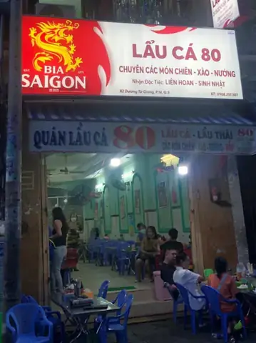 Lẩu Cá 80 – Địa Chỉ, Thực Đơn, Giá Và Cách Đặt Món Tại Dương Tử Giang, Quận 5