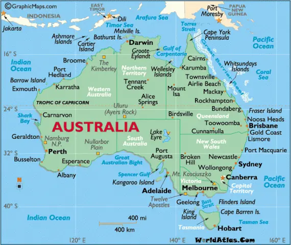 Những Quốc Gia Giáp Với Úc: Indonesia, Papua New Guinea Và Đông Timor