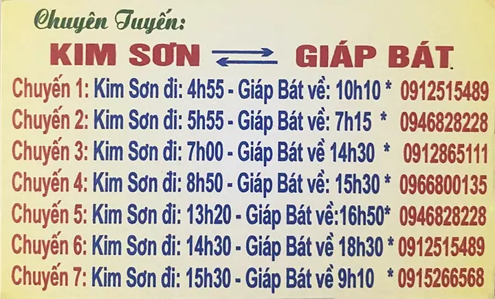Danh Sách Nhà Xe Khách Hà Nội → Kim Sơn → Ninh Bình: Lịch Trình, Giá Vé Và Mẹo Đặt Vé