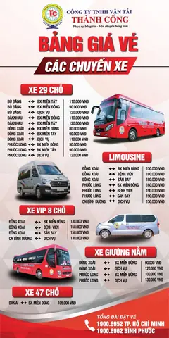Tra Cứu Địa Chỉ Và Số Điện Thoại Nhà Xe Thành Công (chi Nhánh Phát Lộc) Tại 222 Quốc Lộ 13, Phường 26, Quận Bình Thạnh