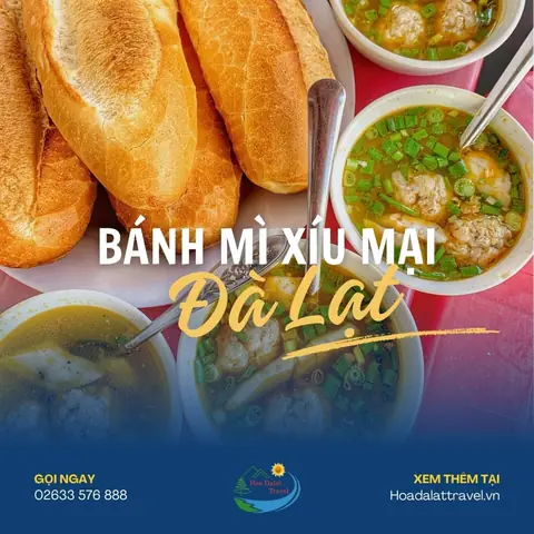 Tổng Hợp Các Quán Bánh Mì Xíu Mại Nổi Tiếng Ở Đà Lạt Cho Du Khách Sành Ăn Tổng Hợp Các Quán Bánh Mì Xíu Mại Nổi Tiếng Ở Đà Lạt Cho Du Khách Sành Ăn