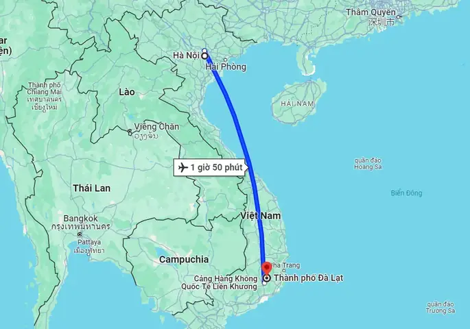 Cập Nhật Thời Gian Bay Từ Hà Nội Đến Đà Lạt Mất Bao Lâu Cho Hành Khách Chuẩn Bị Đặt Vé