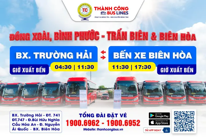 Bến Xe Đồng Phước Hoà Thành – Địa Chỉ, Số Điện Thoại, Lịch Trình Và Cách Đặt Vé Nhanh