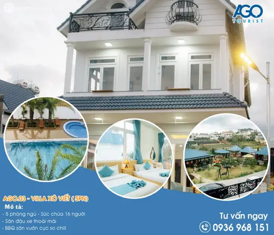 Biệt Thự Cho Thuê Tại Đà Lạt: Hướng Dẫn Chọn, Giá Và Địa Điểm Tốt Nhất