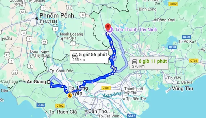 Bình Phước Đi Tây Ninh Bao Nhiêu Km? Cập Nhật Khoảng Cách Và Lộ Trình Chi Tiết