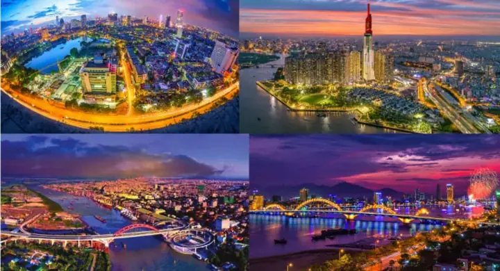 Tổng Hợp Các Thành Phố Lớn Của Việt Nam: Xếp Hạng Dân Số Và Diện Tích Sau Sáp Nhập