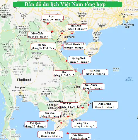 Tổng Hợp Các Tuyến Điểm Du Lịch Vùng Đông Nam Bộ: Danh Sách Địa Danh Và Lộ Trình Cho Du Khách