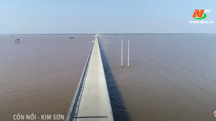 Cầu Vượt Biển Dài 6 Km Tới Cồn Nổi (kim Sơn, Ninh Bình) – Đường Đi, Lịch Sử Và Điểm Tham Quan