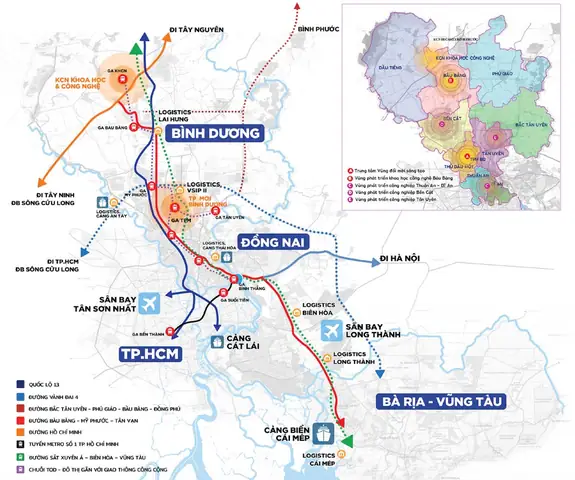 Hướng Dẫn Chỉ Đường Và Xác Định Vị Trí Thành Phố Mới Bình Dương Từ Thủ Dầu Một