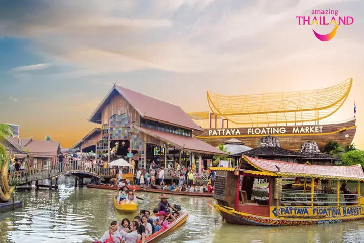 Kinh Nghiệm Du Lịch Chợ Nổi Bốn Miền Pattaya Cho Người Lần Đầu Đến Thái Lan