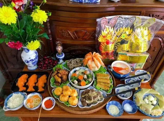Hướng Dẫn Chi Tiết Chuẩn Bị Mâm Cỗ Cúng Ông Công Ông Táo Đầy Đủ Cho Gia Đình