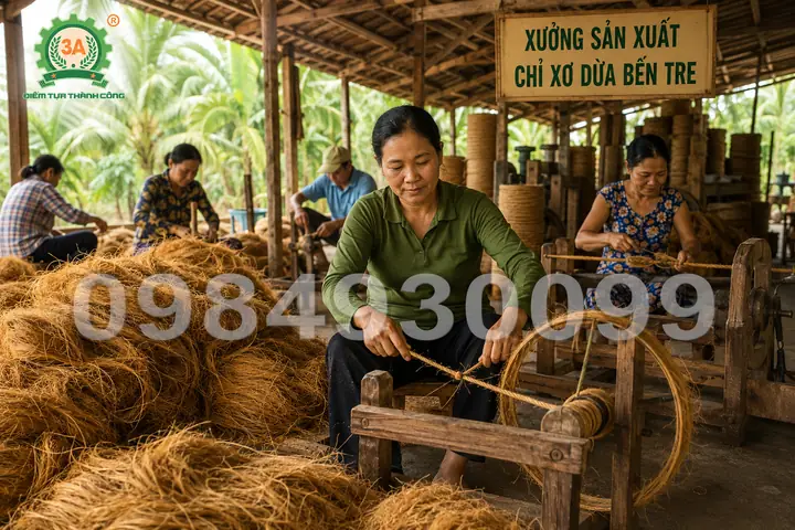 Danh Sách Các Công Ty Chỉ Xơ Dừa Bến Tre Uy Tín Và Địa Chỉ Liên Hệ