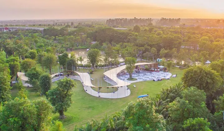 Công Viên Mùa Xuân Ecopark Nằm Ở Đâu? Địa Chỉ Chi Tiết, Cách Đi Và Các Tiện Ích Quanh Khu