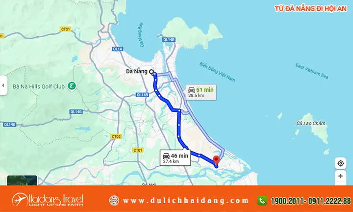 Từ Đà Nẵng Đi Hội An Bao Nhiêu Km Và Các Cách Di Chuyển Phổ Biến Cho Du Khách Từ Đà Nẵng Đi Hội An Bao Nhiêu Km Và Các Cách Di Chuyển Phổ Biến Cho Du Khách