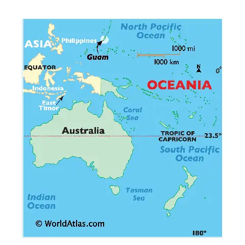 Đảo Guam Thuộc Quốc Gia Nào Và Vị Trí Của Lãnh Thổ Hải Ngoại Mỹ Tại Thái Bình Dương