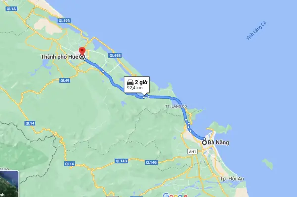 Hướng Dẫn Di Chuyển Từ Huế Vào Đà Nẵng: Các Phương Tiện, Khoảng Cách Và Thời Gian Cần Biết