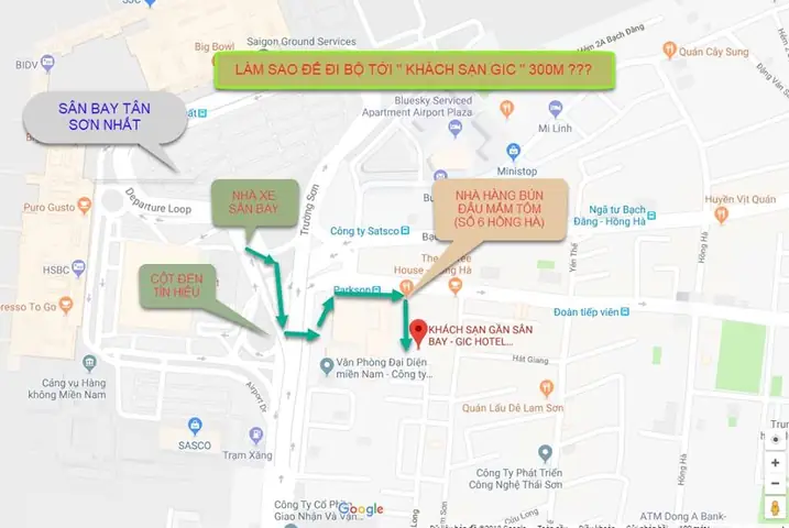 Tổng Hợp Địa Chỉ Khách Sạn Gần Sân Bay Tân Sơn Nhất Cho Hành Khách Lưu Trú