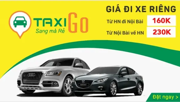 Cập Nhật Bảng Giá Cước Taxi Từ Nội Bài Về Hà Nội Trọn Gói Theo Loại Xe