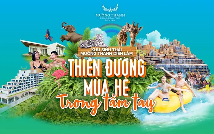 Giá Vé Công Viên Nước Mường Thanh Diễn Lâm 2026: Mức Phí, Ưu Đãi Và Cách Mua Vé