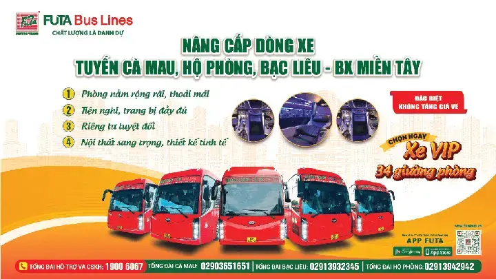Cập Nhật Giá Vé Xe Phương Trang Sài Gòn Cà Mau Và Lịch Trình Cho Hành Khách
