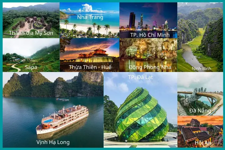 Giới Thiệu Các Địa Điểm Du Lịch Việt Nam Nổi Tiếng Từ Bắc Vào Nam Dành Cho Du Khách Giới Thiệu Các Địa Điểm Du Lịch Việt Nam Nổi Tiếng Từ Bắc Vào Nam Dành Cho Du Khách