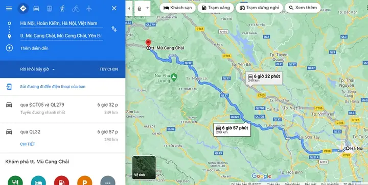 Xác Định Khoảng Cách Hà Nội Đi Nghĩa Lộ Bao Nhiêu Km Và Các Lộ Trình Phổ Biến
