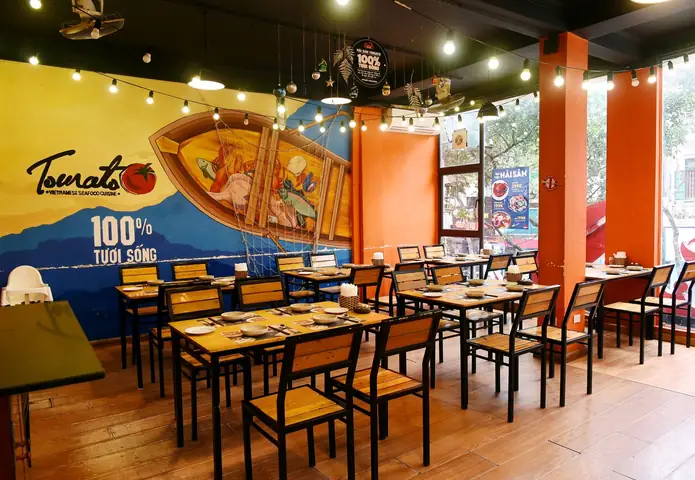 Hải Sản Tomato 82 Lê Văn Hưu: Địa Chỉ, Thực Đơn, Giờ Mở Cửa & Cách Đặt Chỗ