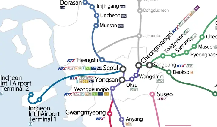 Hướng Dẫn Chi Tiết Về Hệ Thống Tàu Điện Ngầm Ở Hàn Quốc Cho Du Khách: Từ Metro Seoul Đến Cách Đọc Bản Đồ Hướng Dẫn Chi Tiết Về Hệ Thống Tàu Điện Ngầm Ở Hàn Quốc Cho Du Khách: Từ Metro Seoul Đến Cách Đọc Bản Đồ