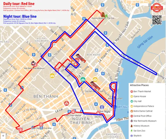 Explore Ho Chi Minh City's Hop-on Hop-off Bus Tours For Travelers: Routes, Tickets & Top Attractions