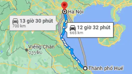 Khoảng Cách Hà Nội – Huế: Bao Nhiêu Km Và Thời Gian Di Chuyển Cho Từng Phương Tiện?
