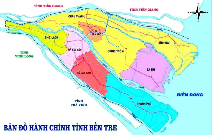 Cập Nhật Huyện Bình Đại Có Bao Nhiêu Xã: Từ 19 Xã Cũ Đến 7 Xã Mới Thuộc Tỉnh Vĩnh Long