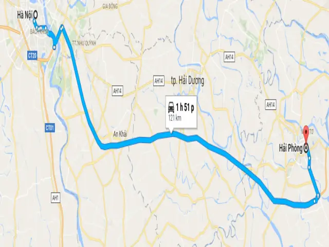 Tìm Hiểu Khoảng Cách Từ Hà Nội Đến Hải Phòng: Bao Nhiêu Km, Các Tuyến Đường Và Thời Gian Di Chuyển