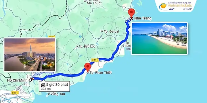 Cập Nhật Khoảng Cách Từ Hồ Chí Minh Đến Nha Trang Bao Nhiêu Km Theo Từng Phương Tiện?