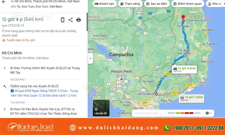Khoảng Cách Từ Kon Tum Đi Quảng Ngãi Bao Nhiêu Km Theo Đường Bộ Và Các Tuyến Chính