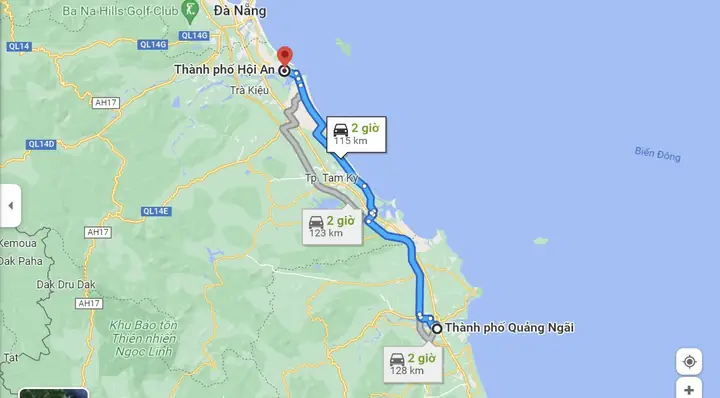 Khoảng Cách Từ Kon Tum Đi Quảng Ngãi Bao Nhiêu Km Theo Đường Bộ Và Các Tuyến Chính