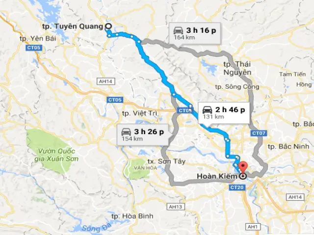 Xác Định Khoảng Cách Từ Lạng Sơn Đến Tuyên Quang Bao Nhiêu Km Cùng Thời Gian Di Chuyển