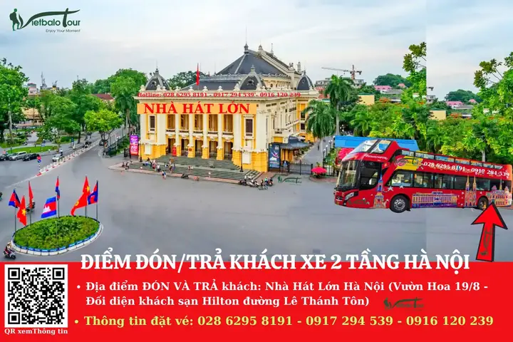 Hướng Dẫn Mua Vé Xe Buýt 2 Tầng Hà Nội Tại Đầu Tuyến City Sightseeing Cho Du Khách