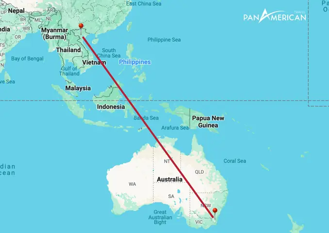 Myanmar Cách Việt Nam Mấy Tiếng: Chênh Lệch Múi Giờ Và Thời Gian Bay Thực Tế